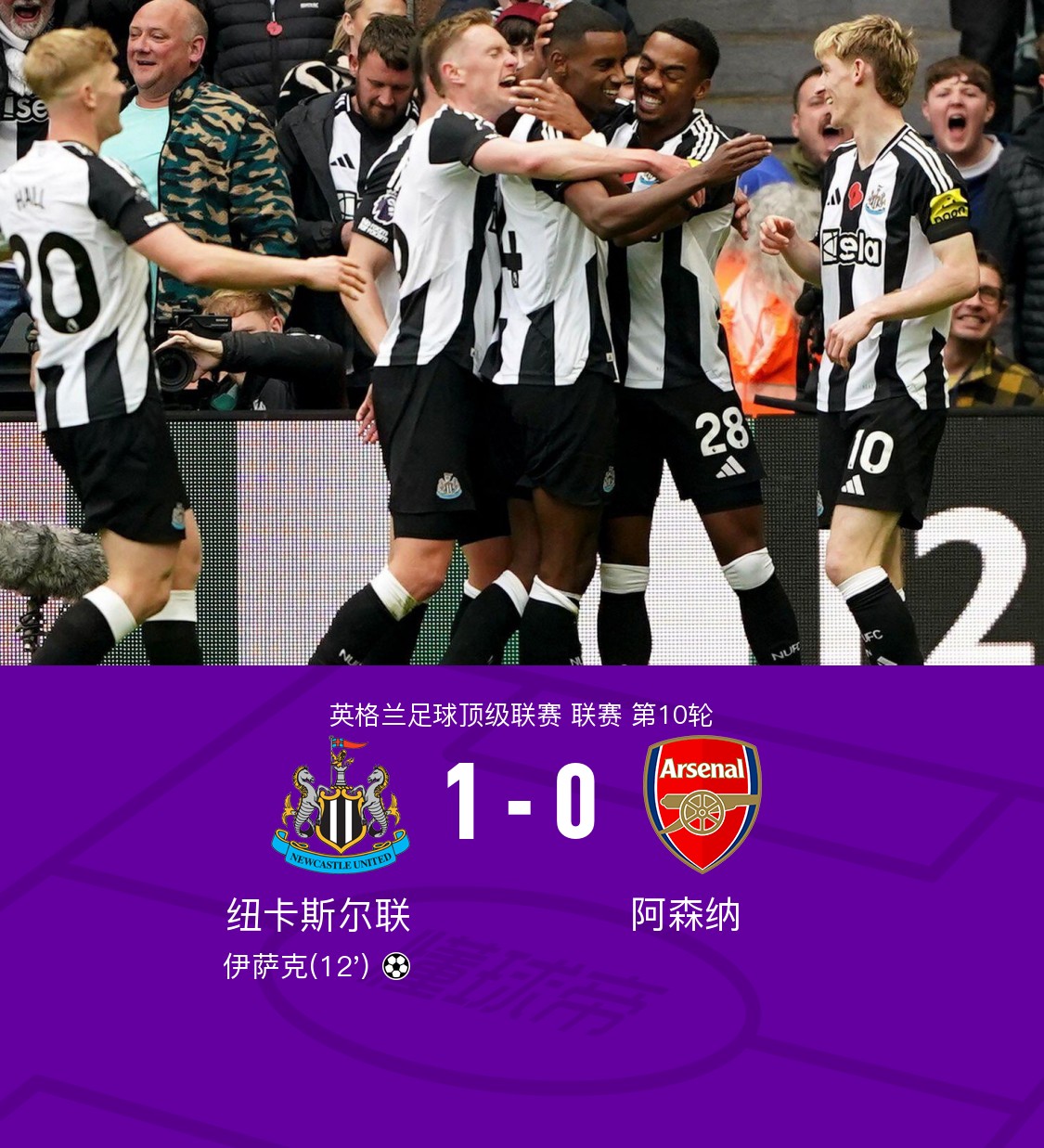 世俱杯2025-关于纽卡斯尔客场-小胜阿森纳，积分榜前进的信息
